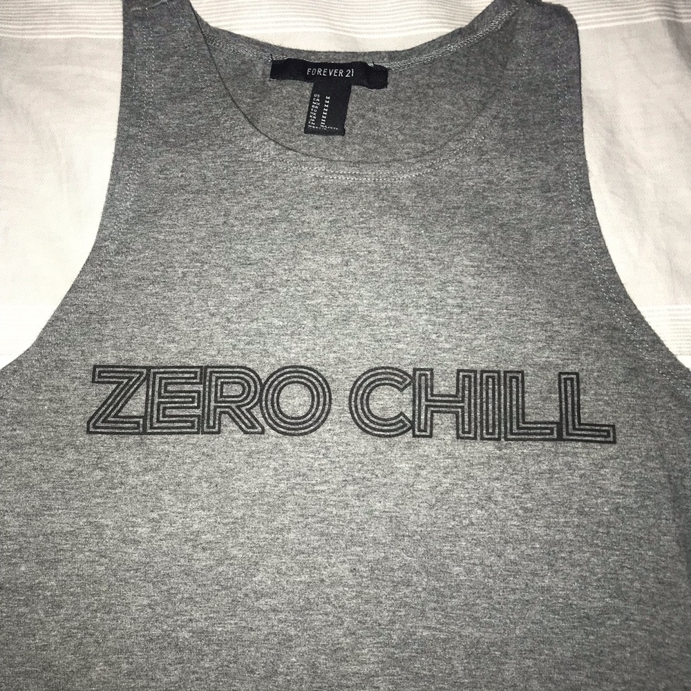 “ZERO CHILL” Sleeveless Bodysuit